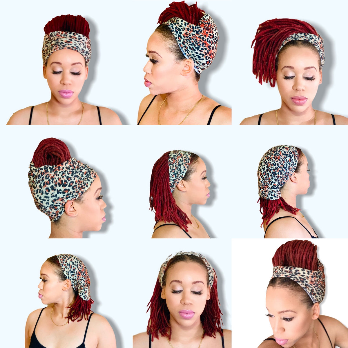 Super Stretchy Headband | Multifunctional HeadBand | Headband | Headwear | Loc Tube